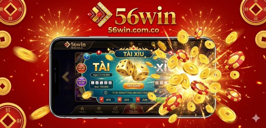 Tài Xỉu 56WIN: Ván Cược Định Mệnh Đổi Đời Trong Nháy Mắt 2 Tận hưởng công nghệ livestream đỉnh cao đánh thức mọi giác quan của Tài Xỉu 56WIN